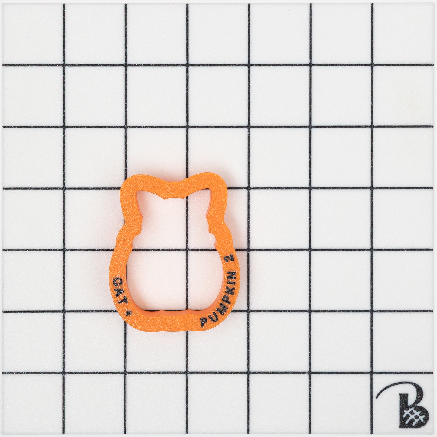 Halloween Black Cat in Pumpkin Cookie Cutter