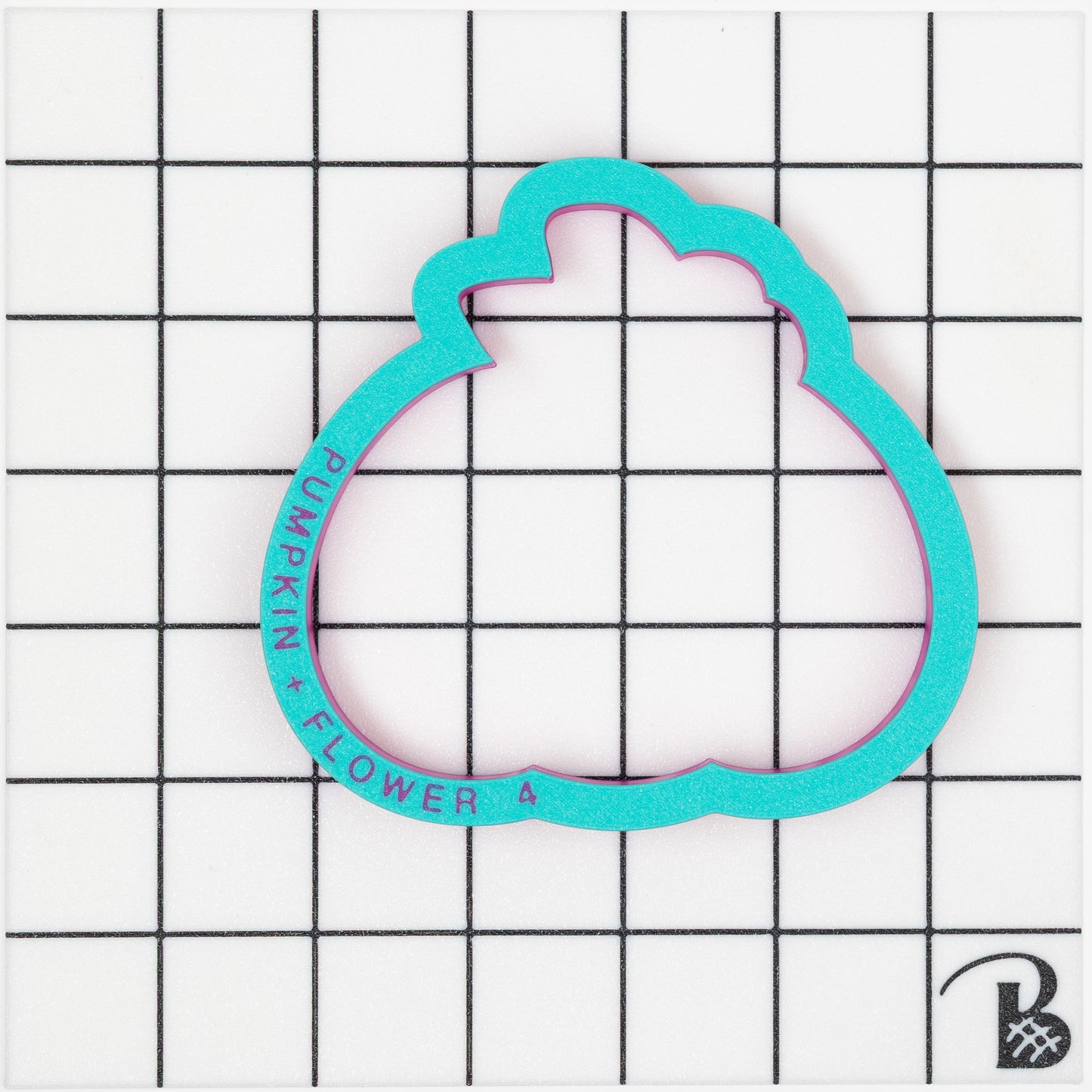 Pretty Pumpkin with Flower Cookie Cutter
