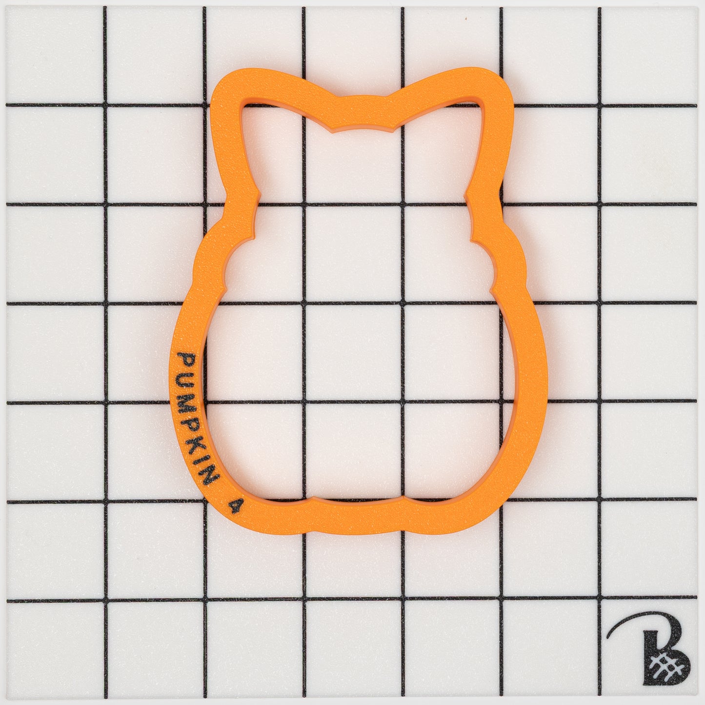 Halloween Black Cat in Pumpkin Cookie Cutter