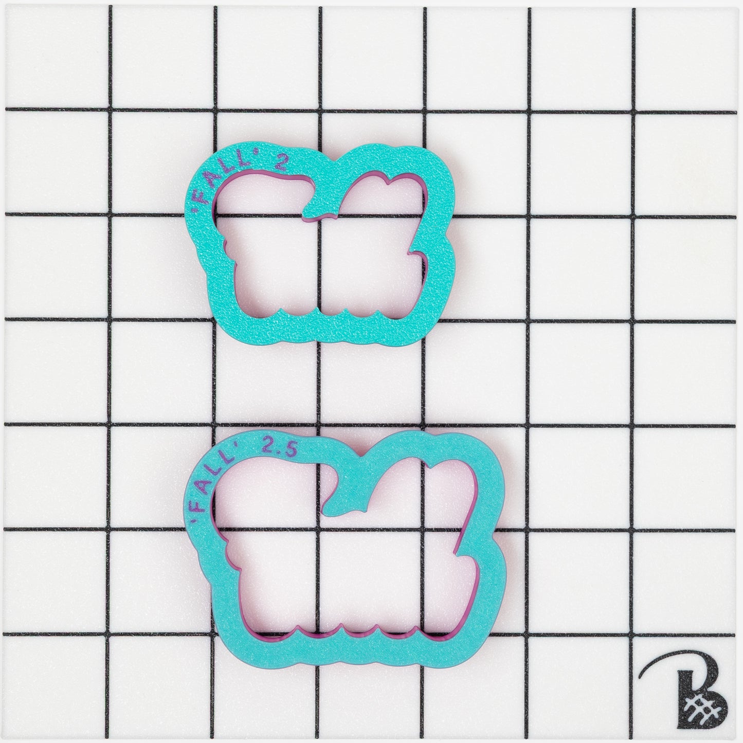 Fall Text Cookie Cutter (With or Without Stencil)