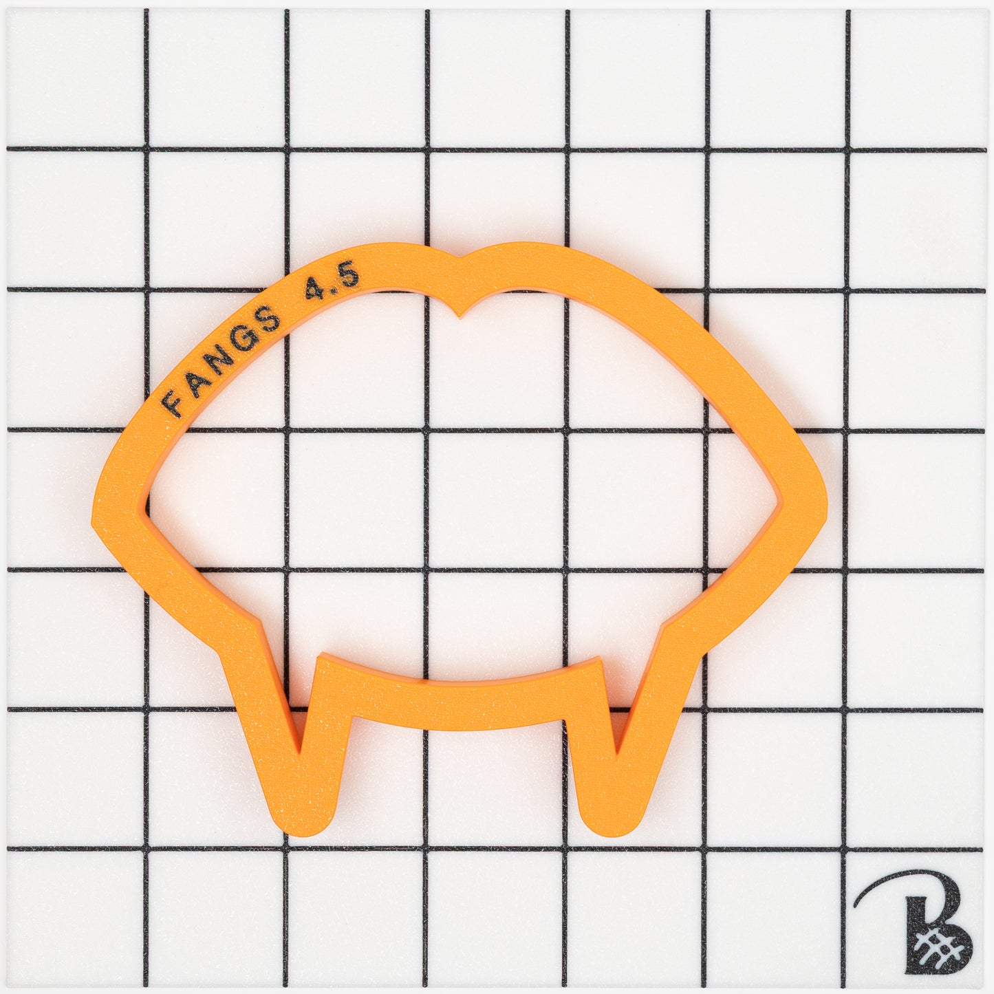 Fangs Cookie Cutter (recommend sizing up)