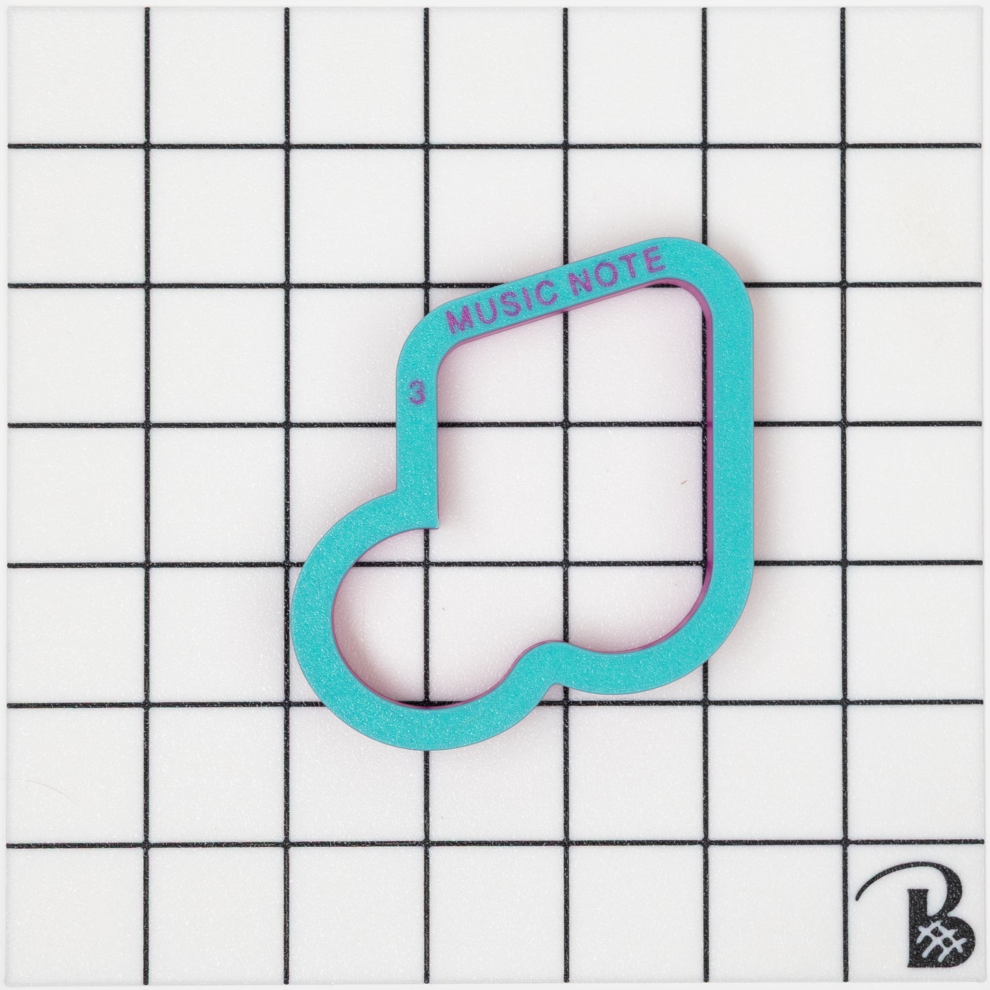 Music Note (version 3) Cookie Cutter