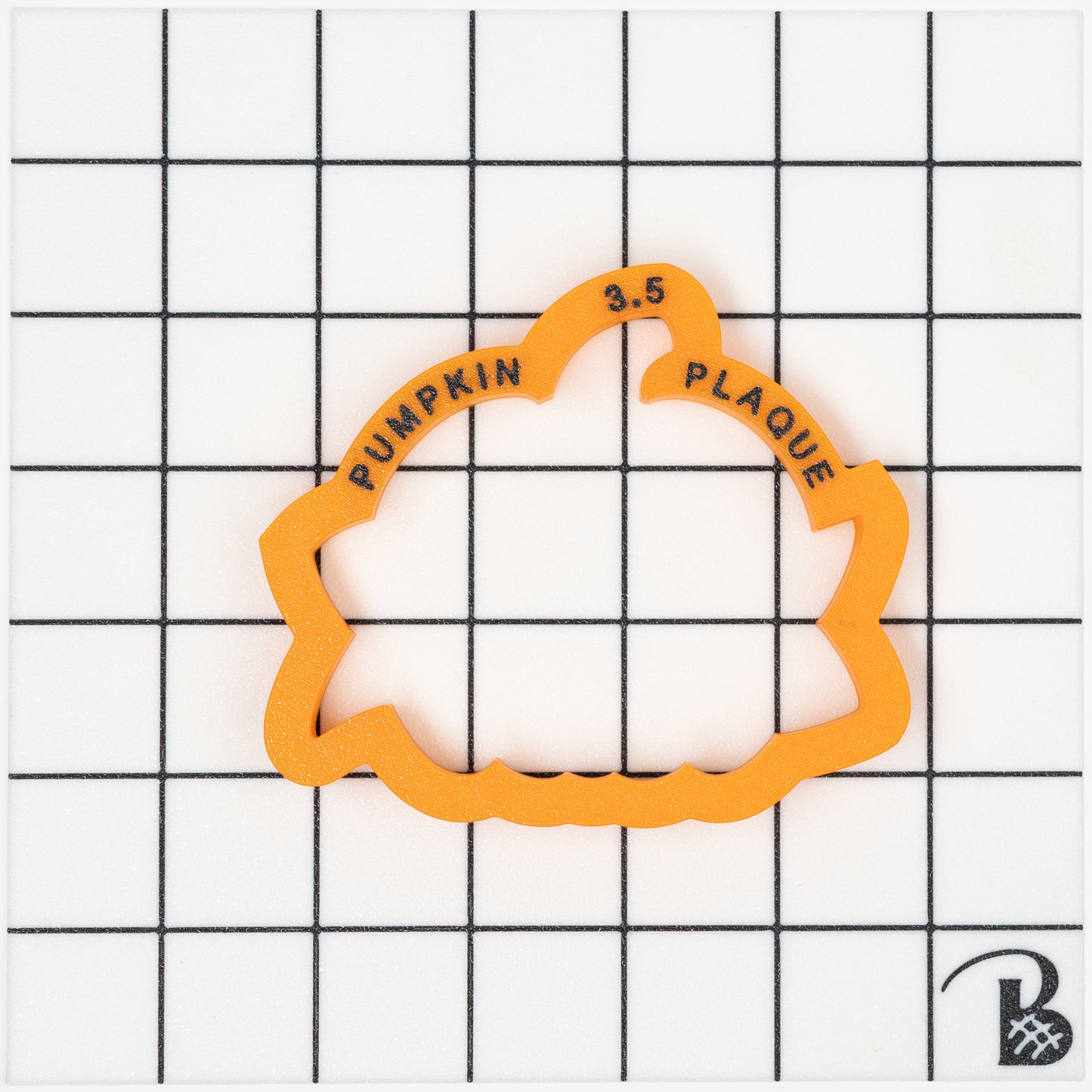 Pumpkin with Banner / Pumpkin place setting Cookie Cutter