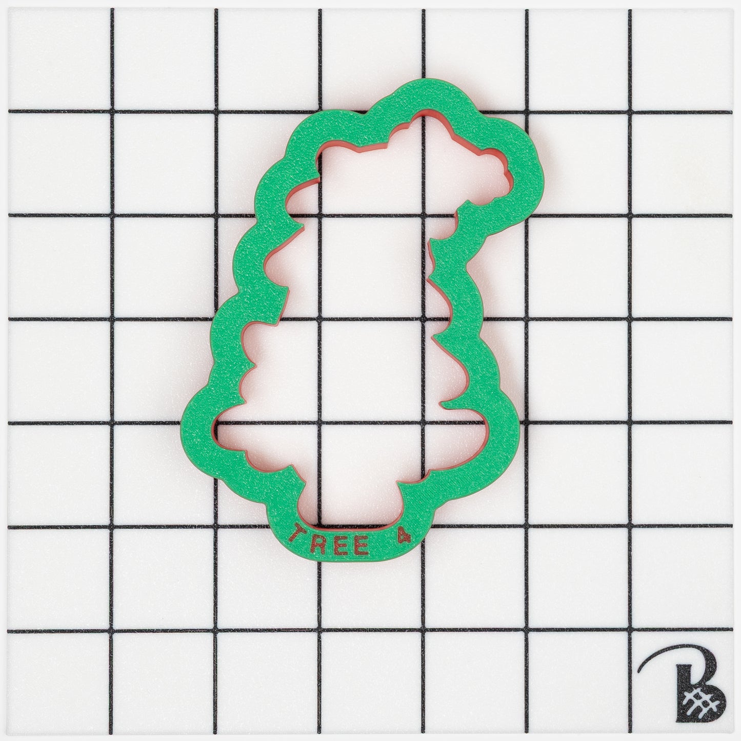 Bent/Tilted/Crooked Christmas Tree Cookie Cutter - UPDATED