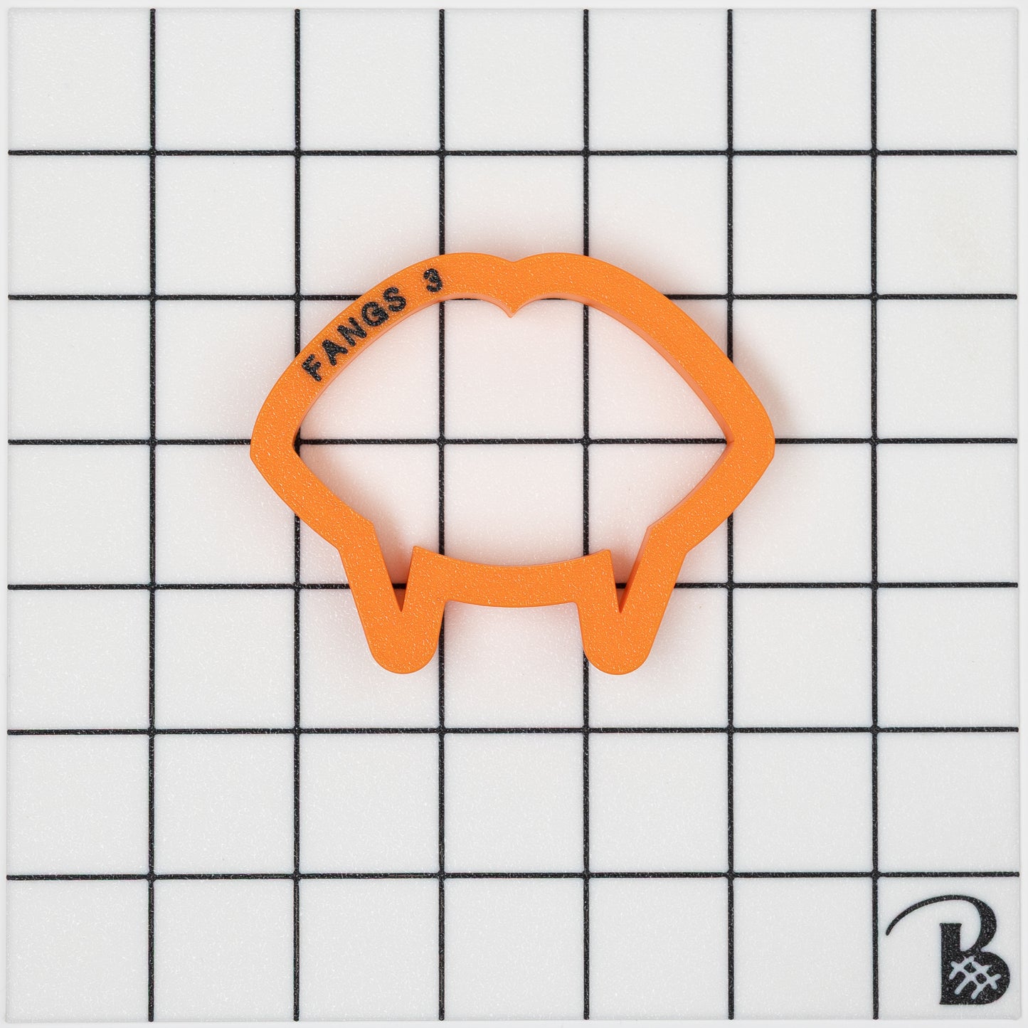 Fangs Cookie Cutter (recommend sizing up)