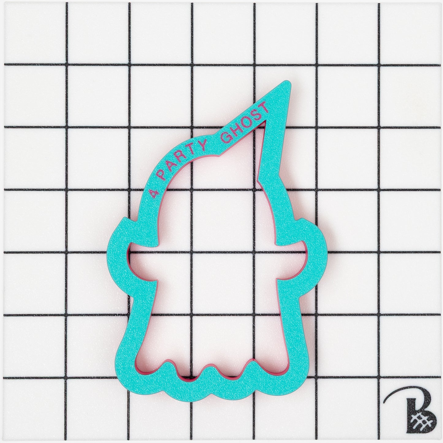 Ghost with Party Hat Cookie Cutter