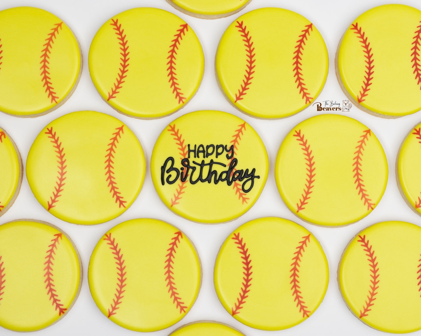 Baseball Stitches Stencil