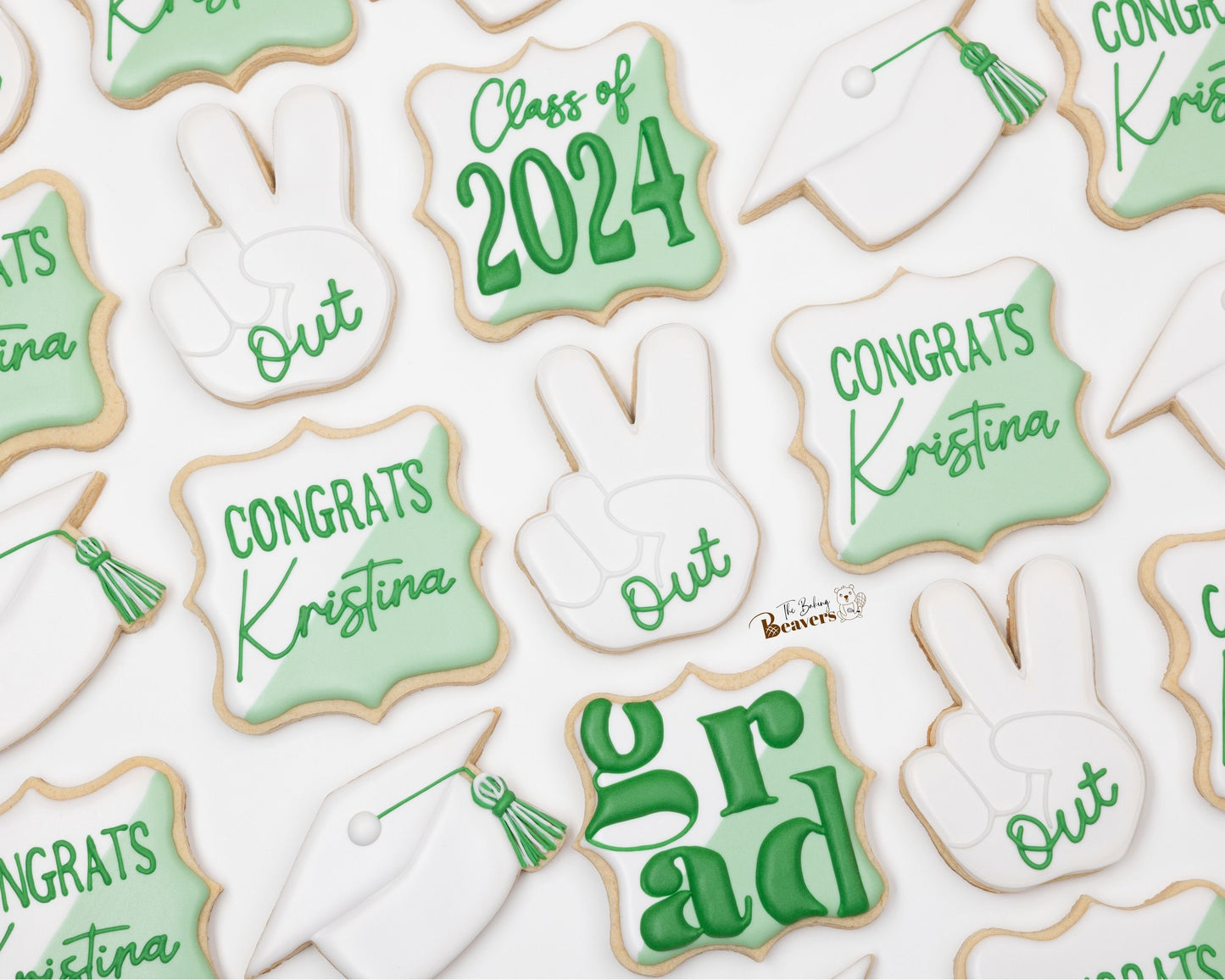 Peace Hand Gesture Cookie Cutter