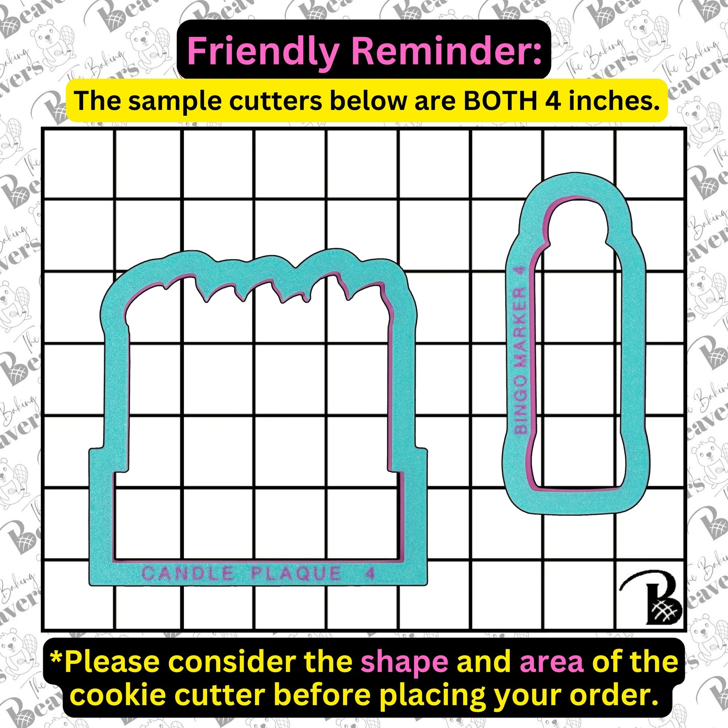 Thank You Text Cookie Cutter (optional Stencil)