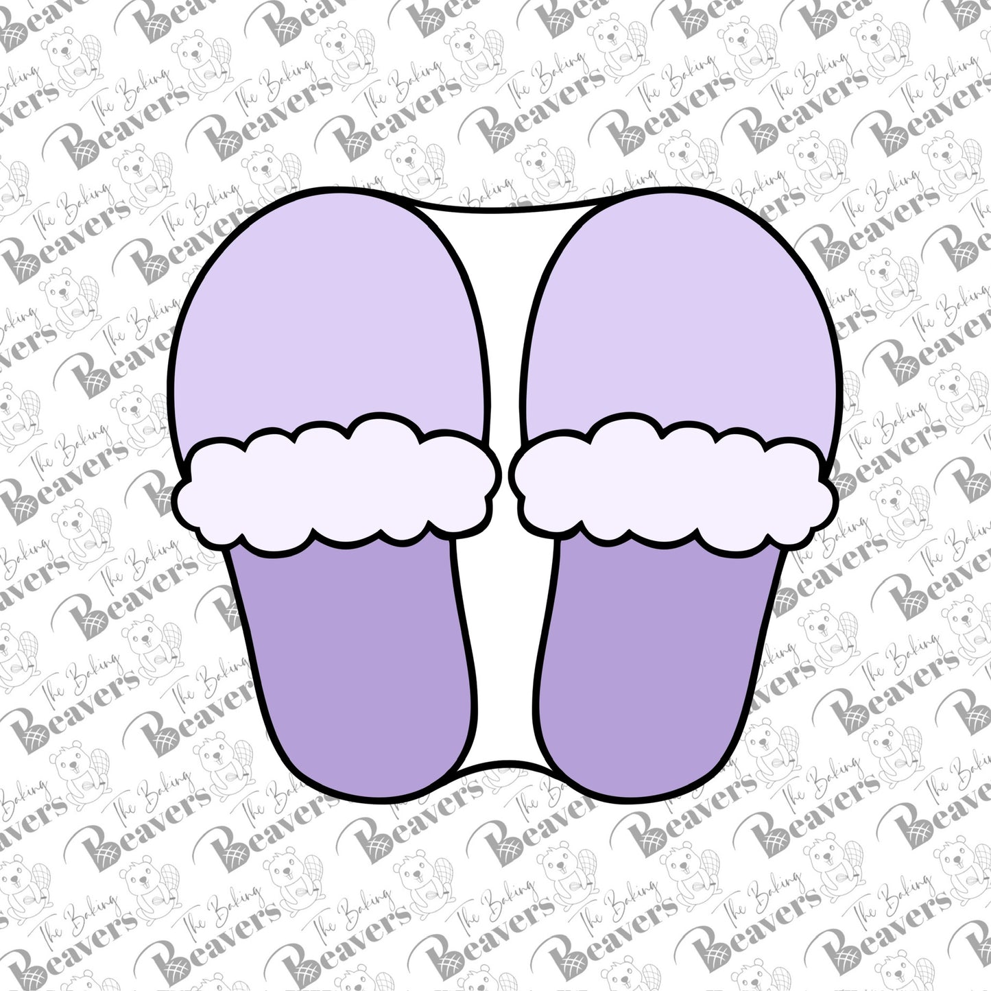 Pair of Slippers Cookie Cutter