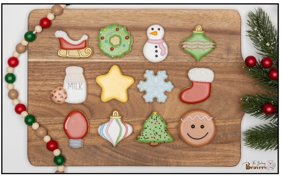 Wreath Cookie Cutter (with or without center cut out)