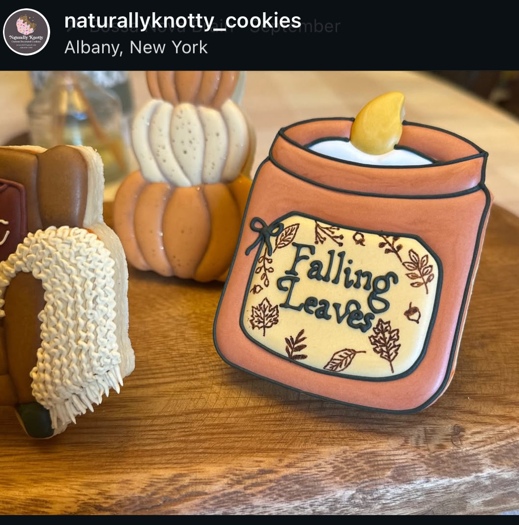 Jar Candle Cookie Cutter