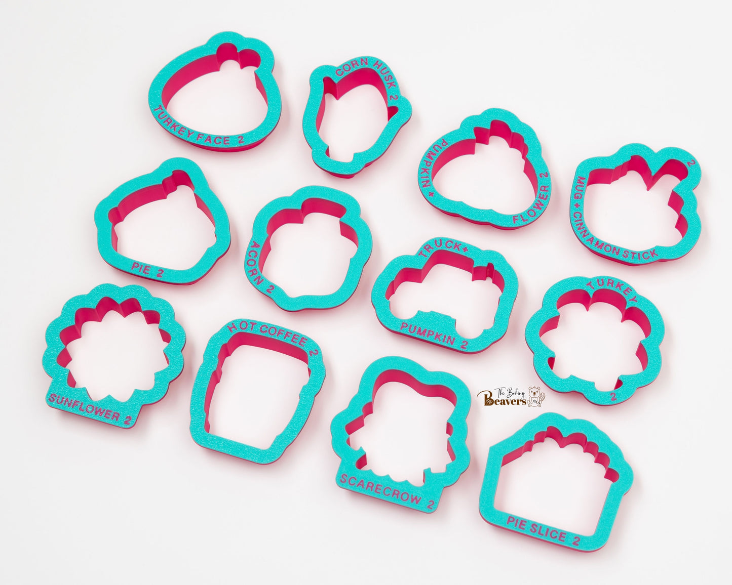 Thanksgiving/Fall Chunky Dozen Set Cookie Cutters