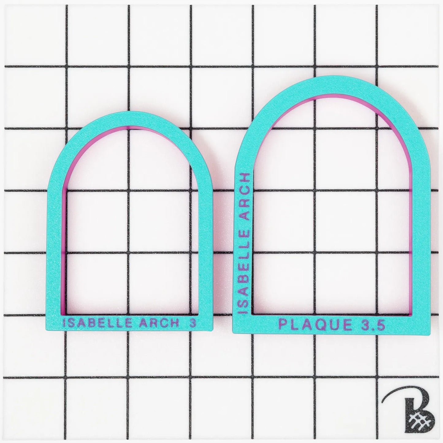 Isabelle ARCH Plaque Cookie Cutter