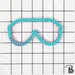 Aviator Sunglasses Cookie Cutter (recommend sizing up)