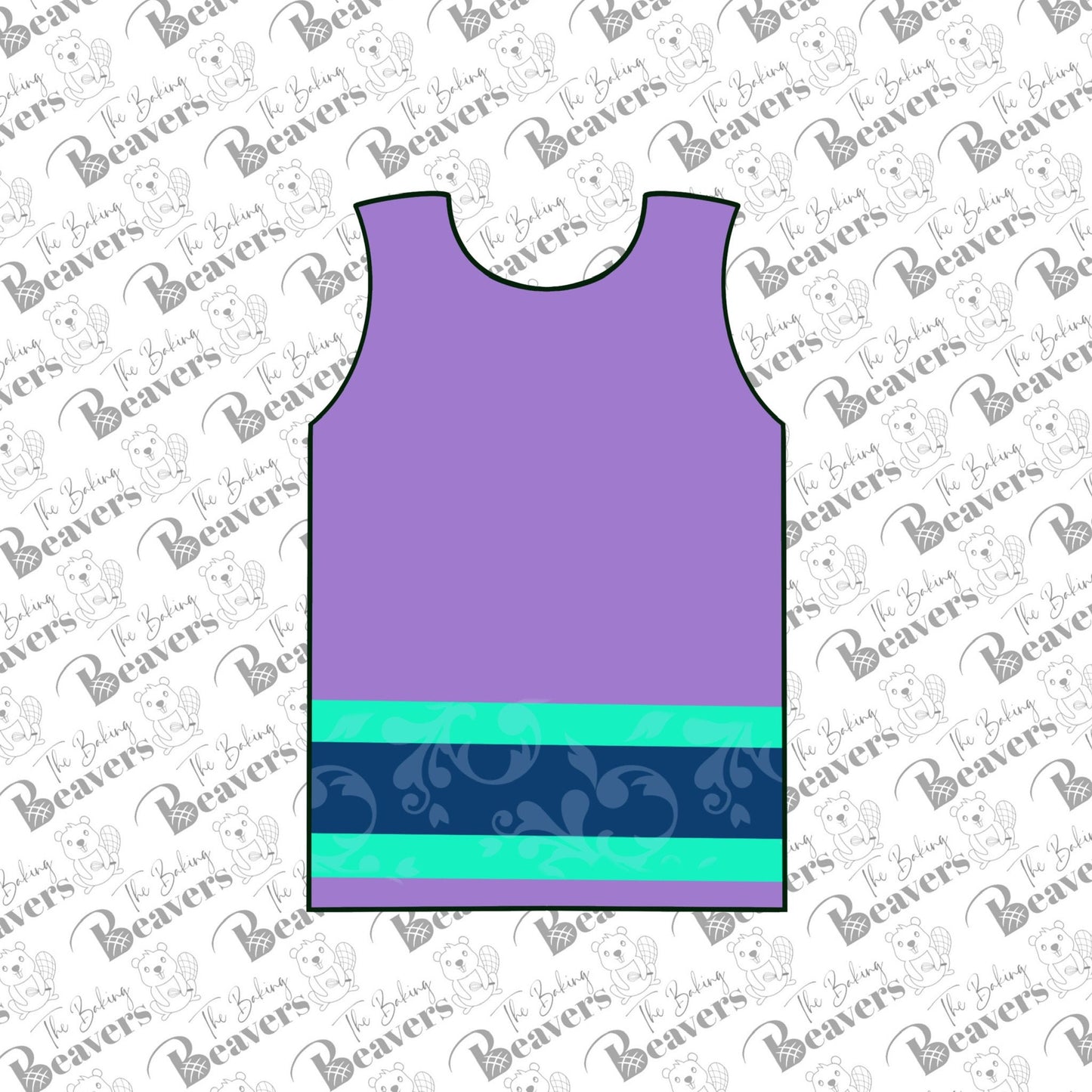 Tank Top/Basketball Jersey Cookie Cutter
