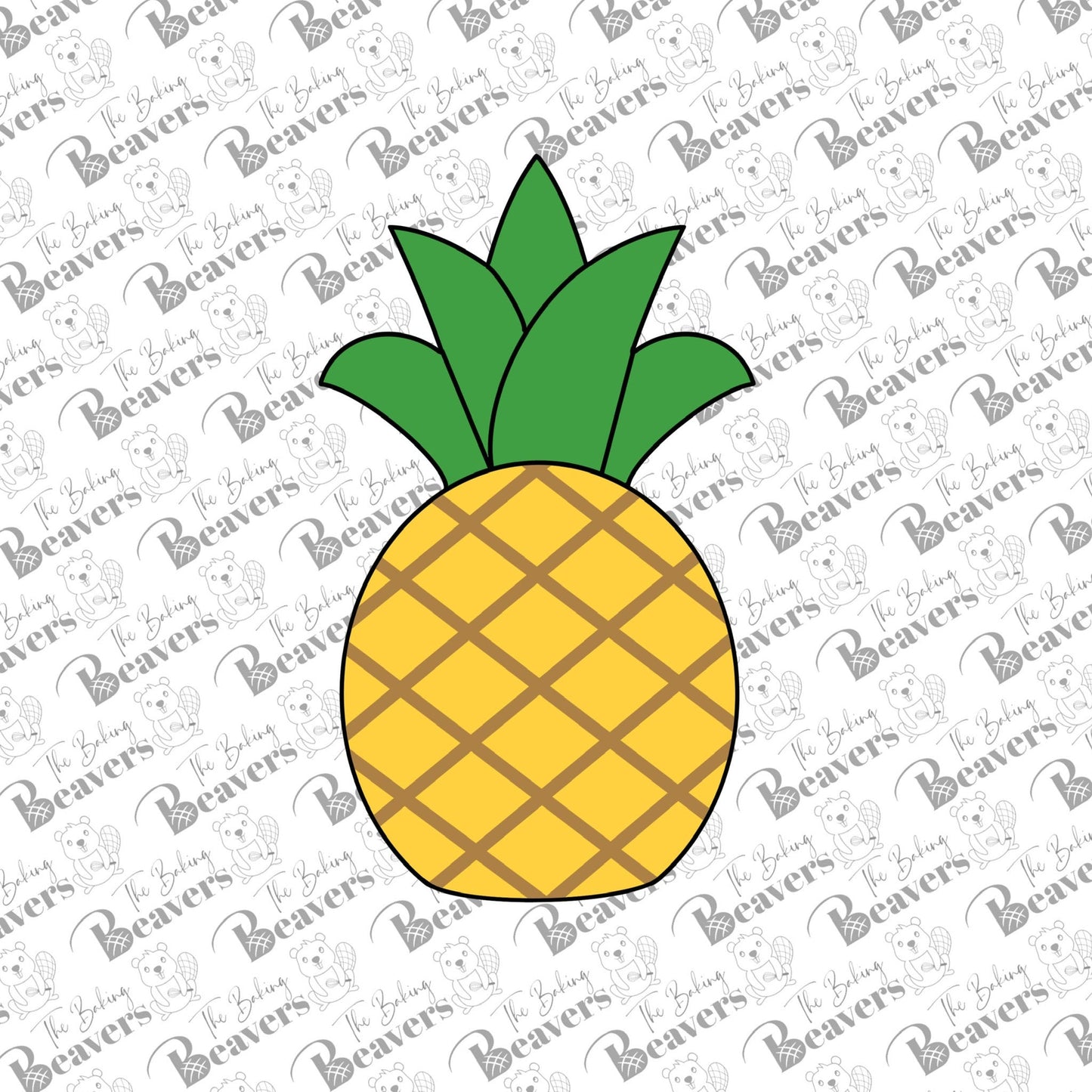 Pineapple Cookie Cutter