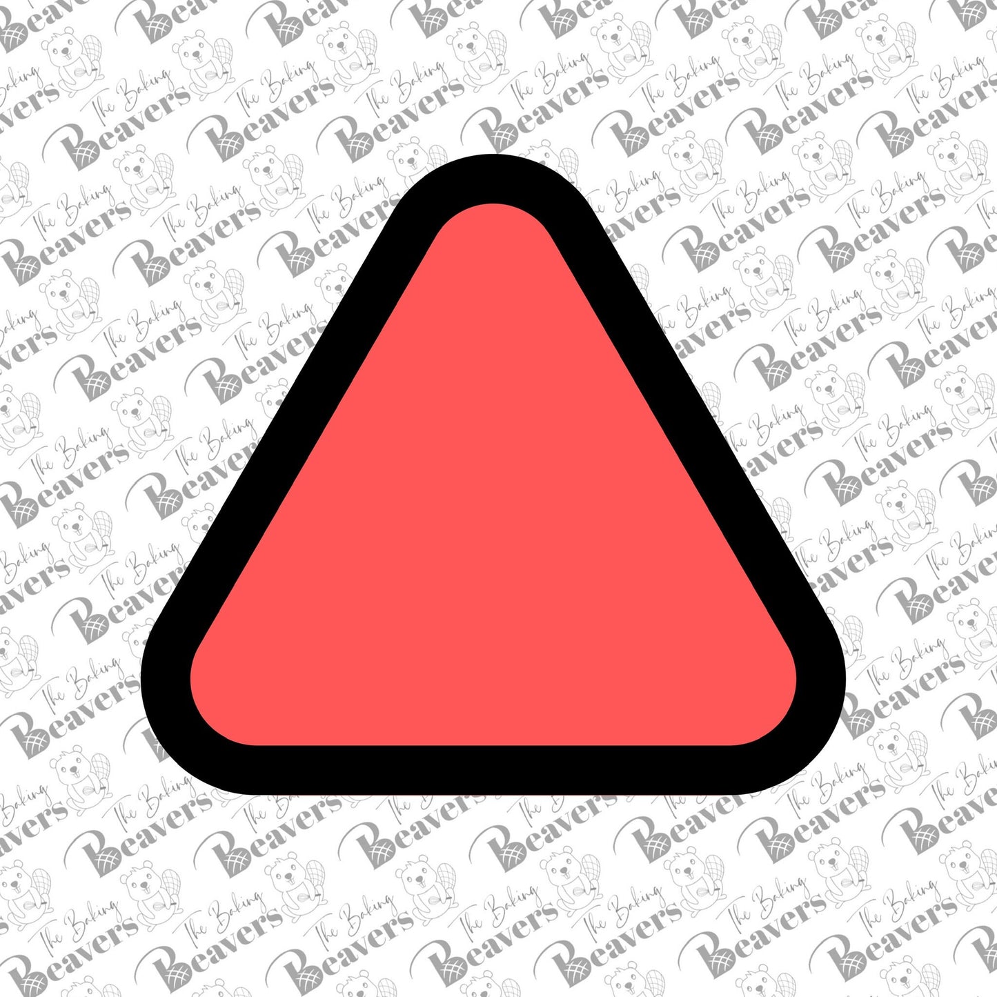 Rounded Corner Triangle Cookie Cutter