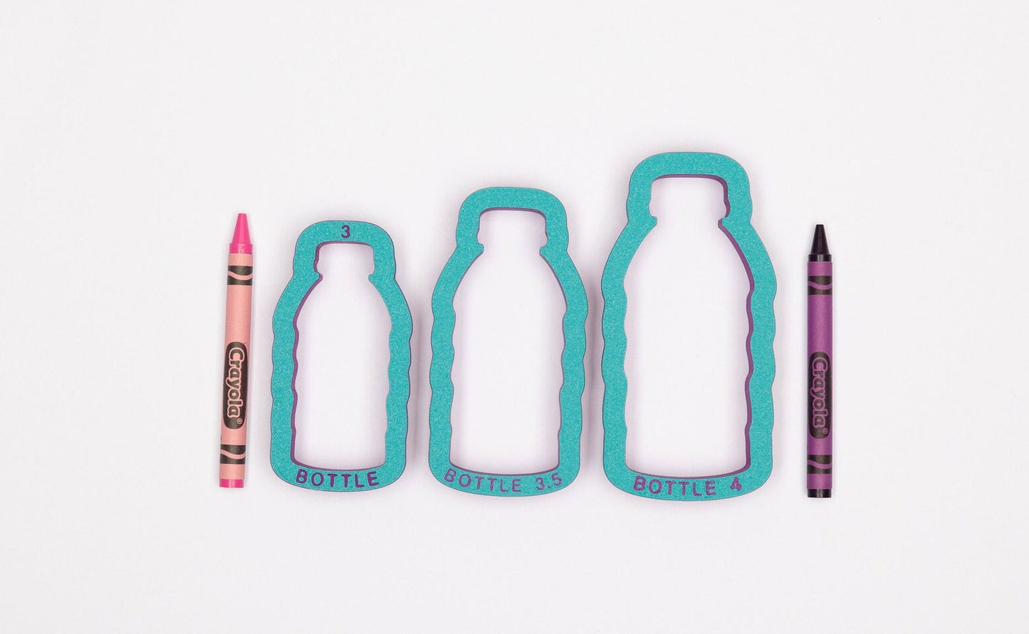 Plastic Bottle Cookie Cutter (recommend sizing up)
