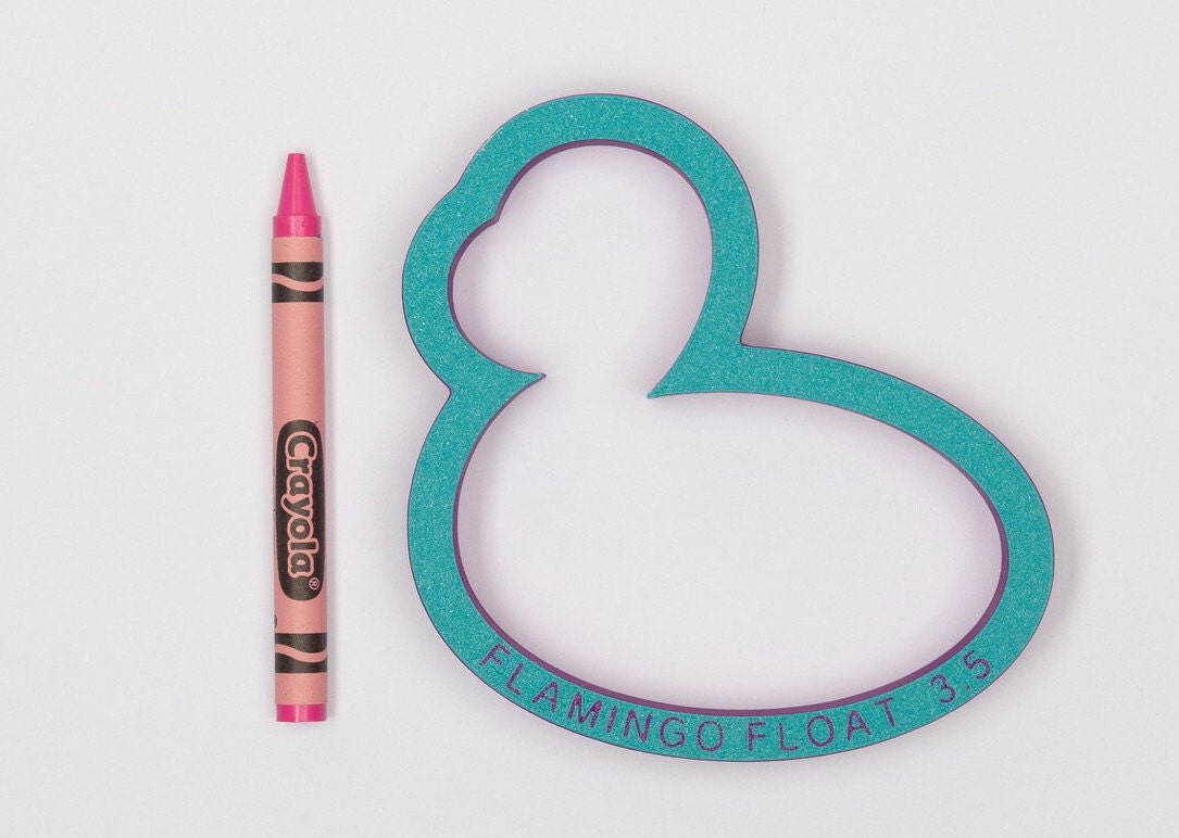 Flamingo Pool Float Cookie Cutter