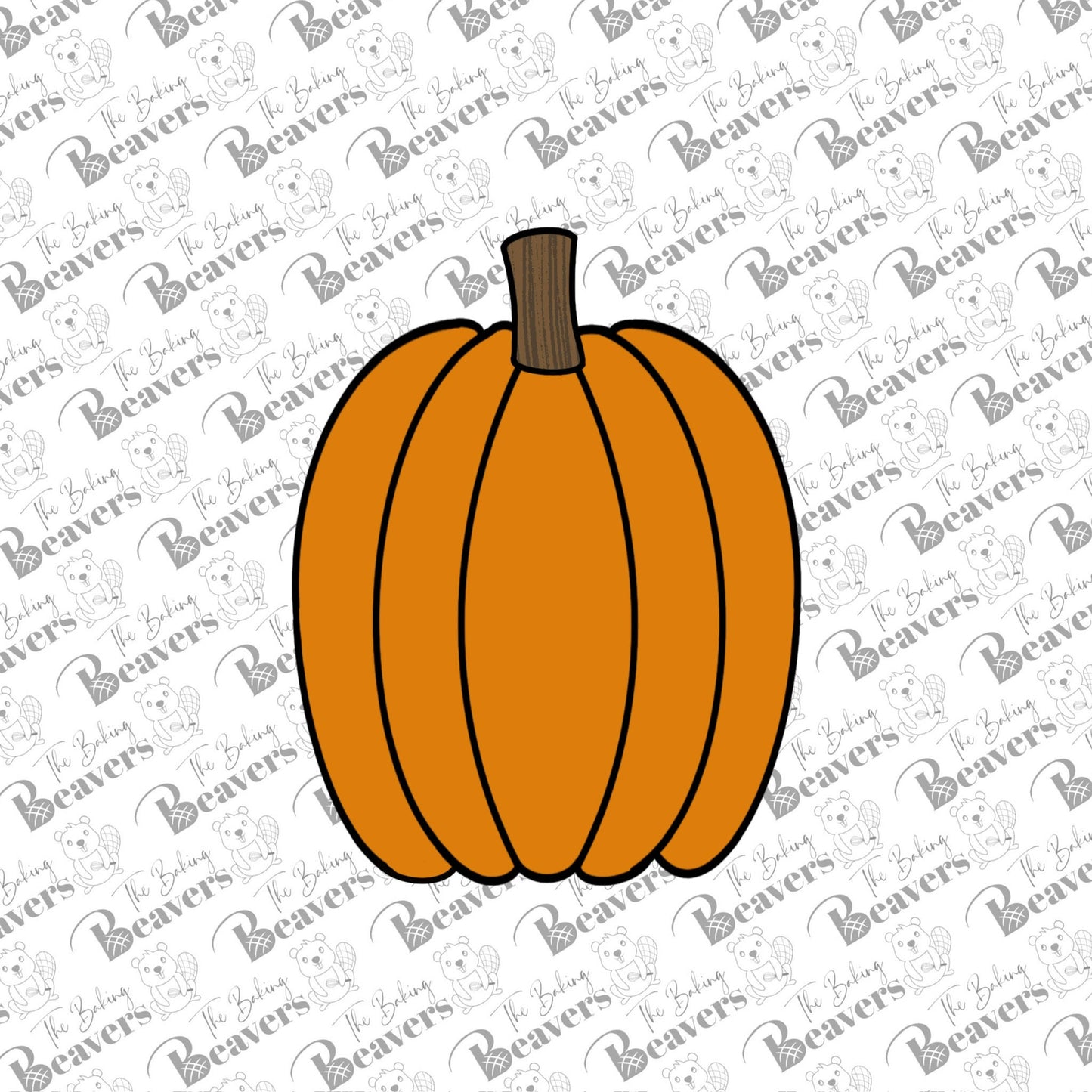 Tall Pumpkin Cookie Cutter