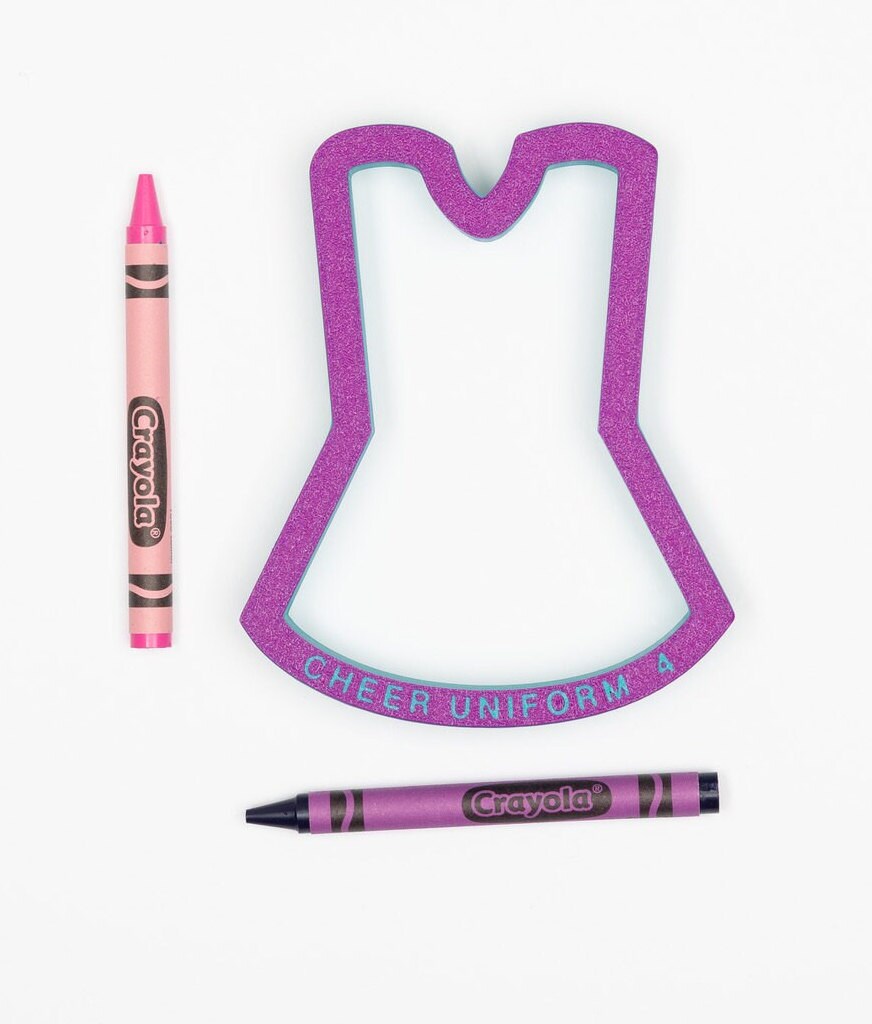 Cheer Uniform Cookie Cutter