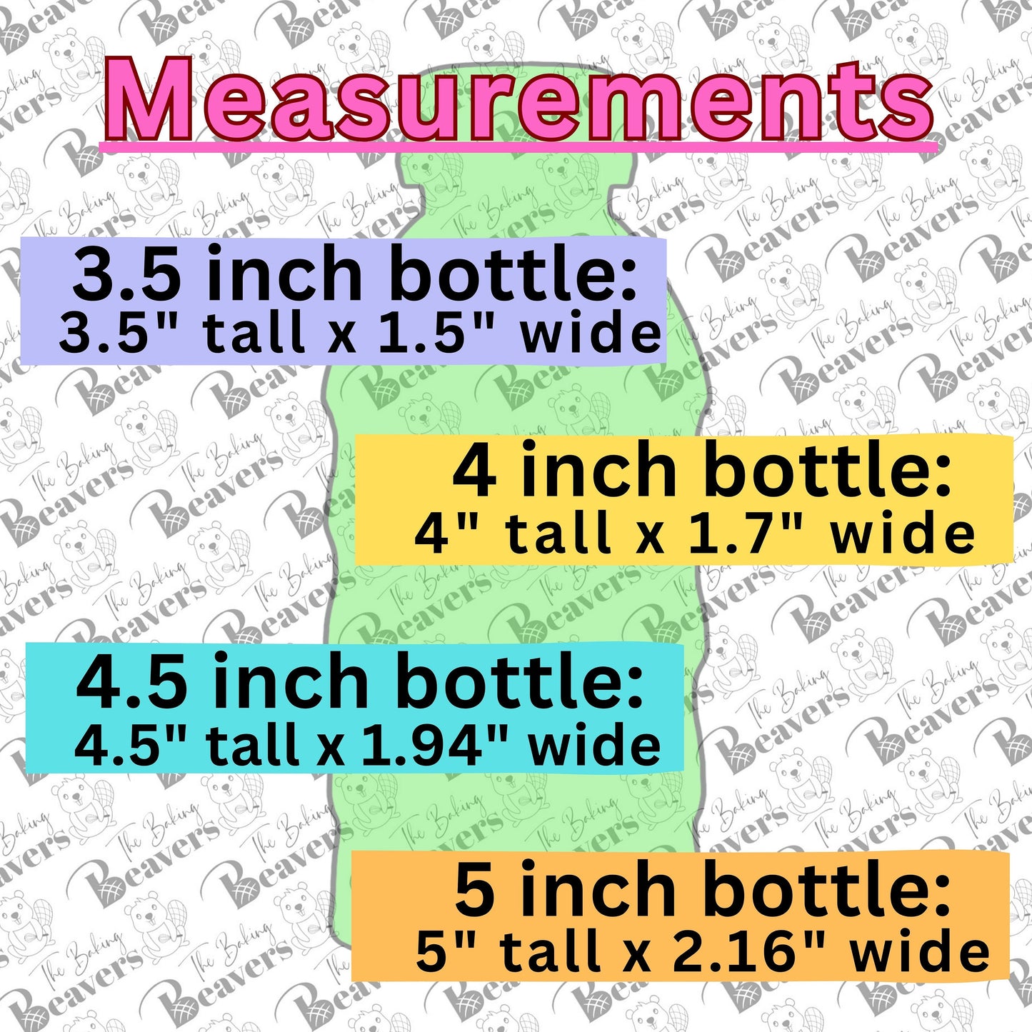 Plastic Bottle Cookie Cutter (recommend sizing up)