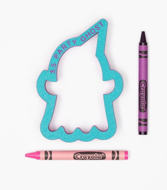Ghost with Party Hat Cookie Cutter