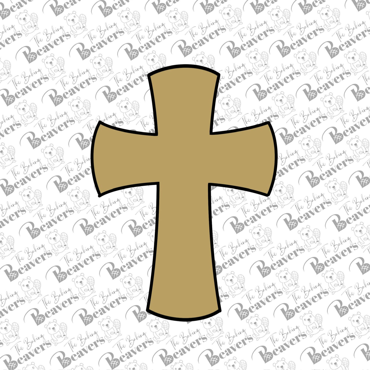 Cross Cookie Cutter (recommend sizing up)
