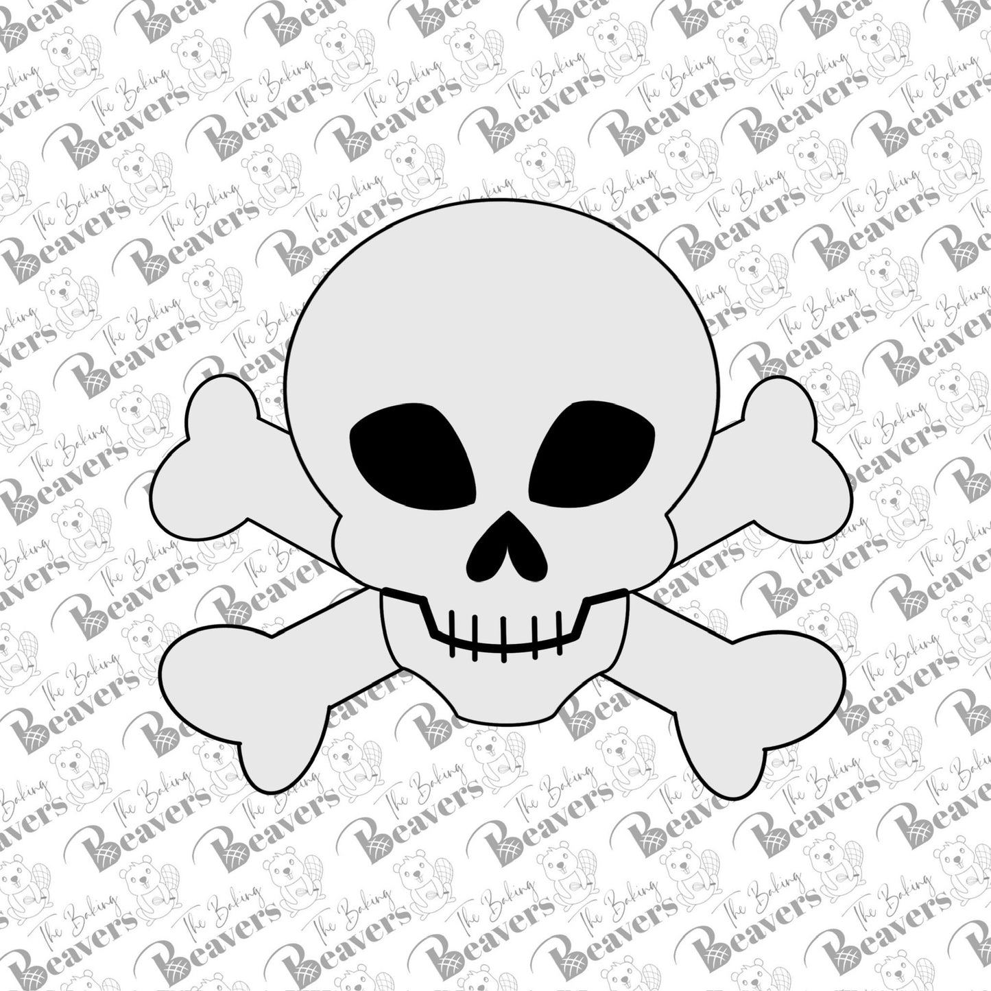 Skull & Crossbones Cookie Cutter