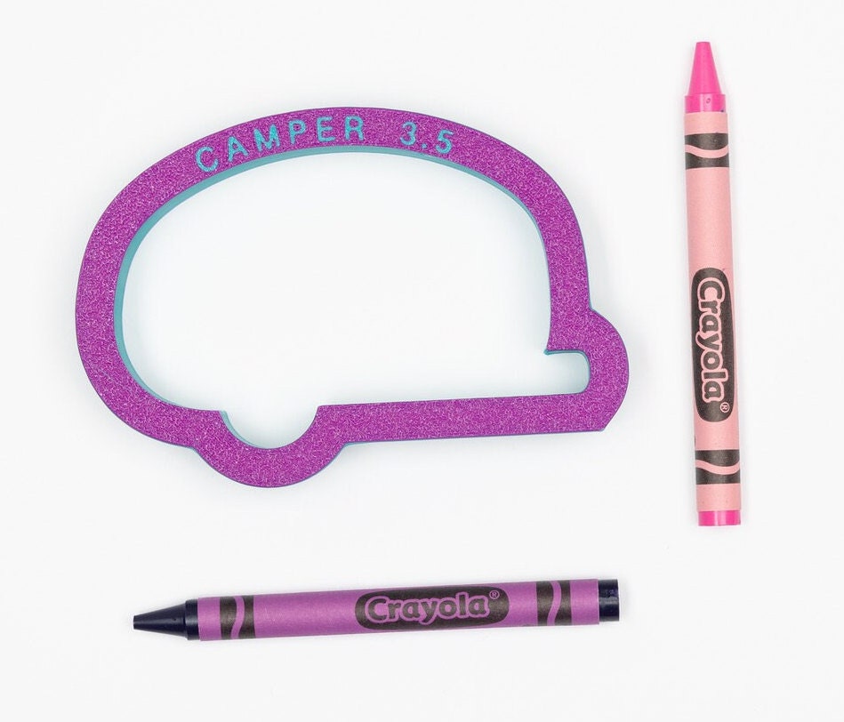 Camper Cookie Cutter (recommend sizing up)