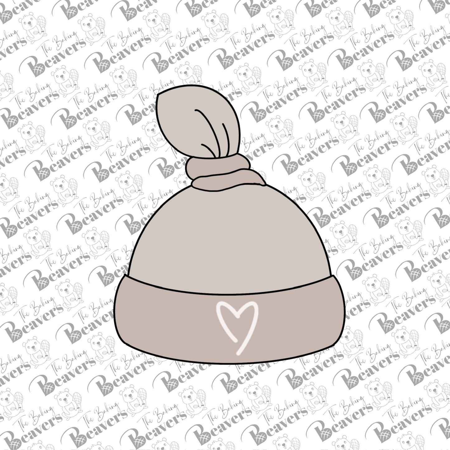 Baby Knot Hat Cookie Cutter