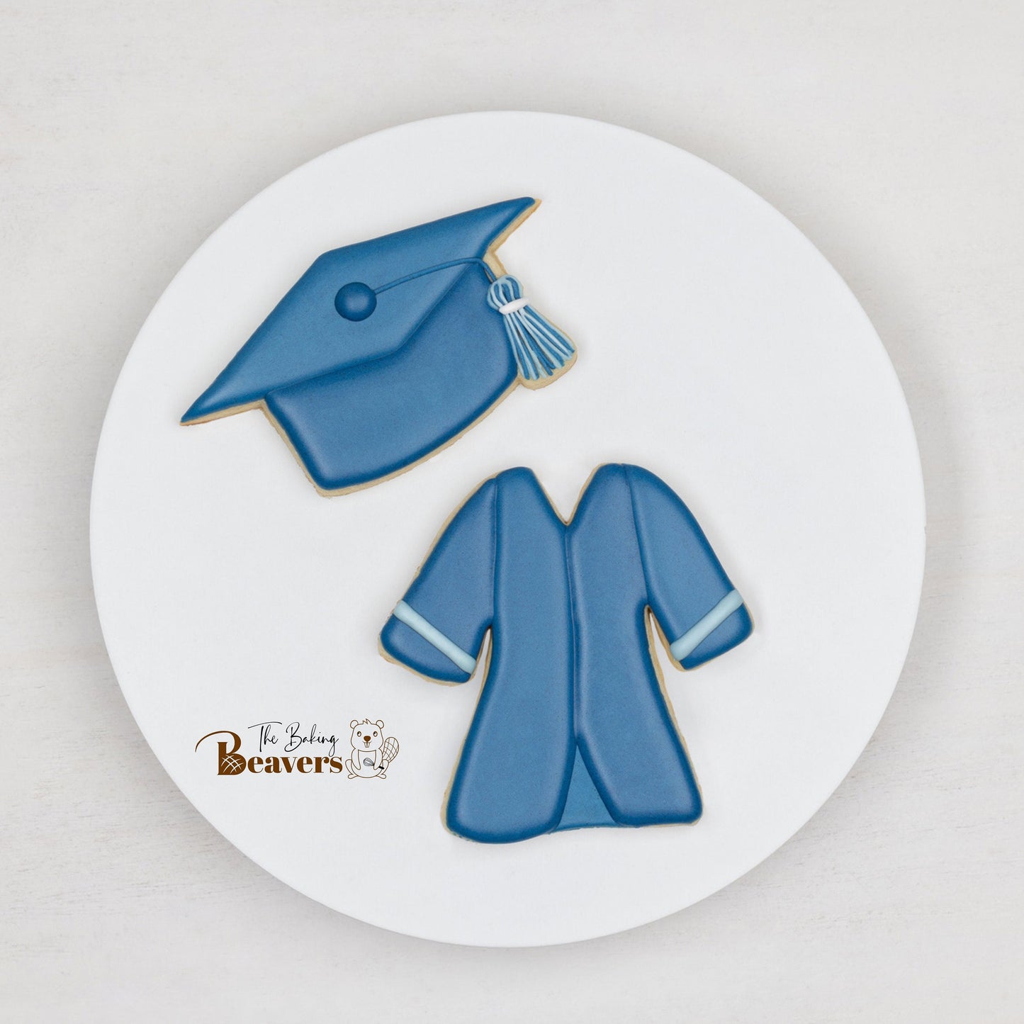 Graduation Gown Cookie Cutter (version 2- arms separated)