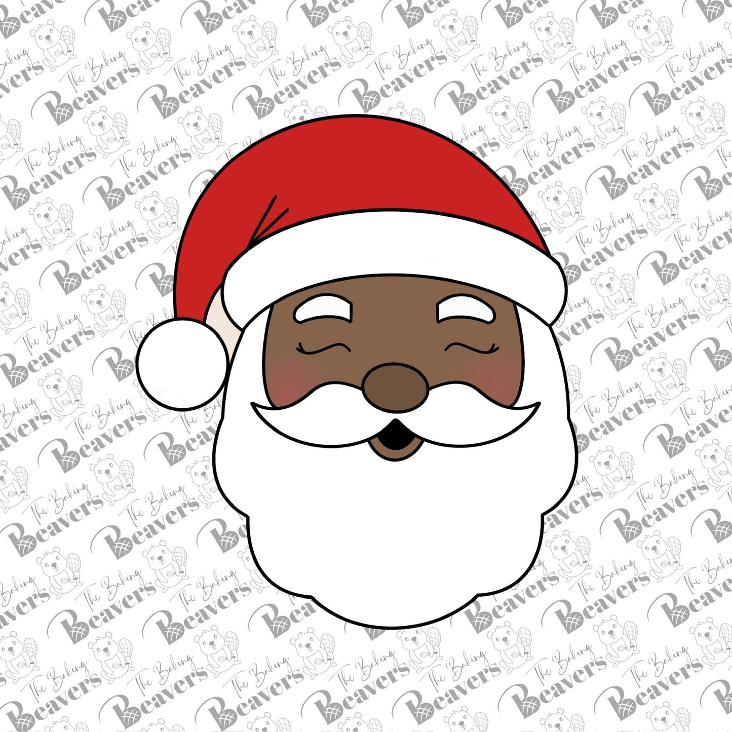 Santa face Cookie Cutter