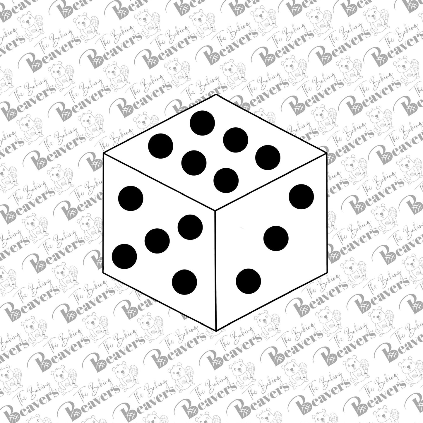 Rubik's Cube/Die (Dice) Cookie Cutter