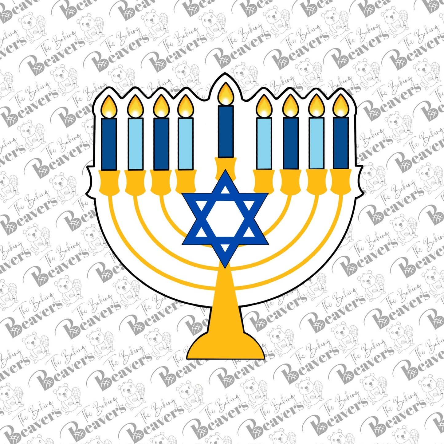 Menorah Cookie Cutter
