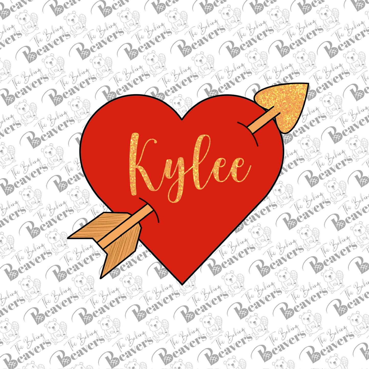 Heart with Arrow Cookie Cutter