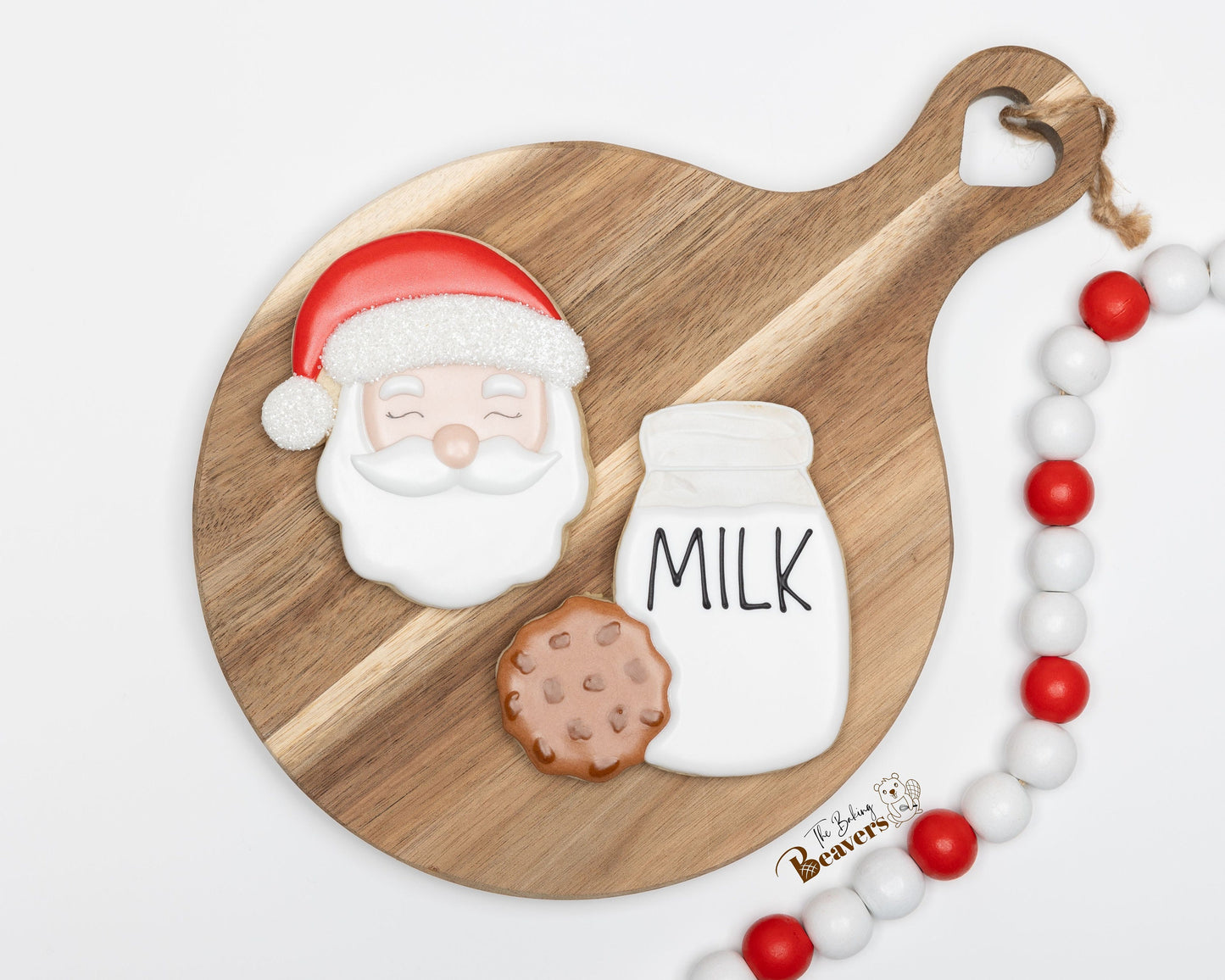 Santa & Milk and Cookies (Set of 2) Cookie Cutter