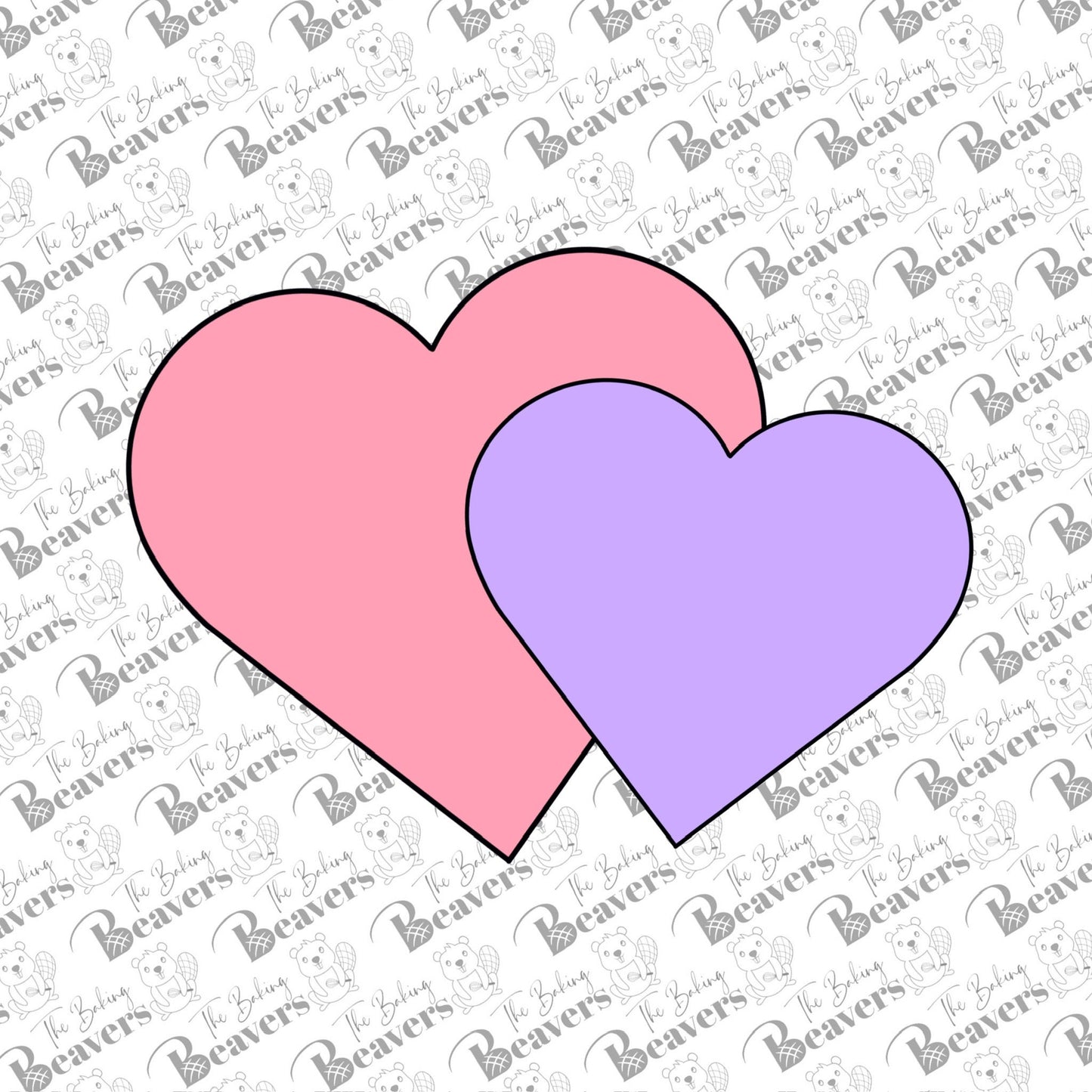 Entwined Hearts Cookie Cutter