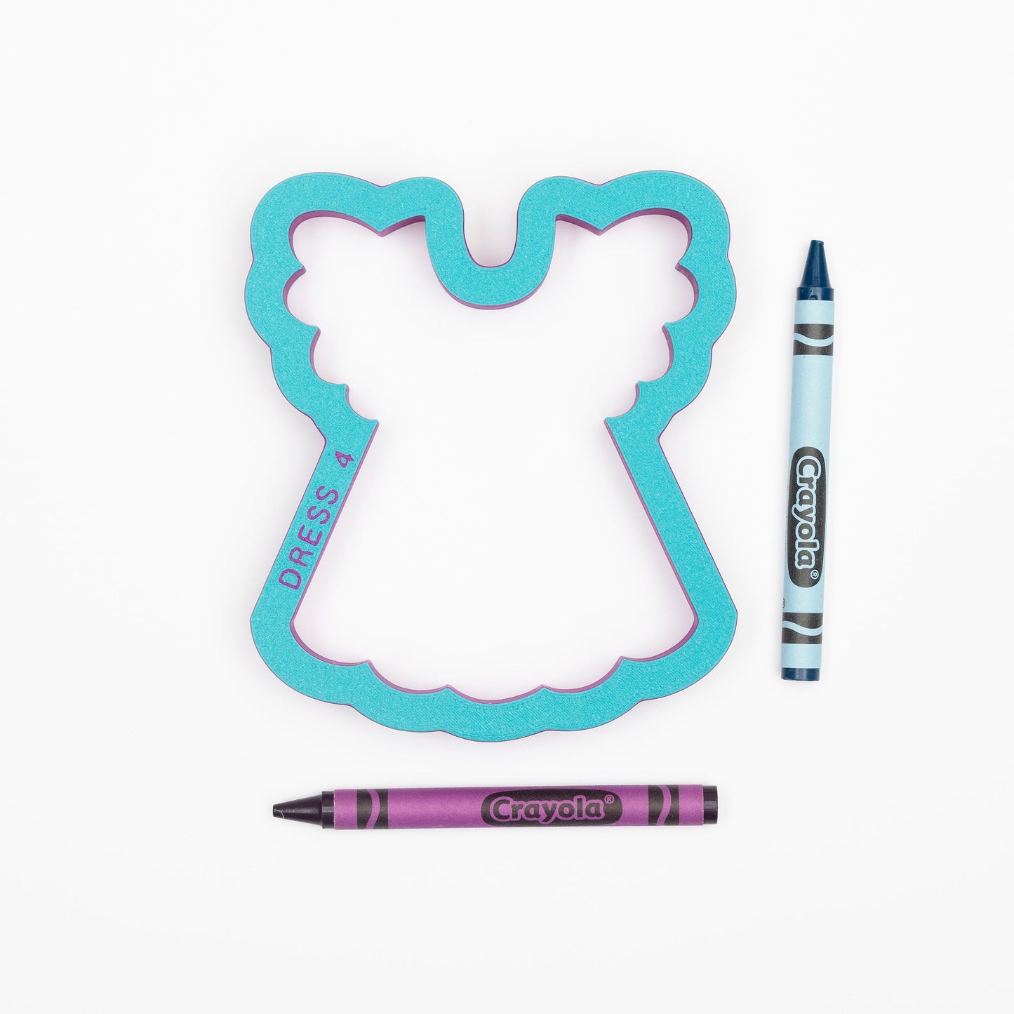 Ruffled Dress Cookie Cutter