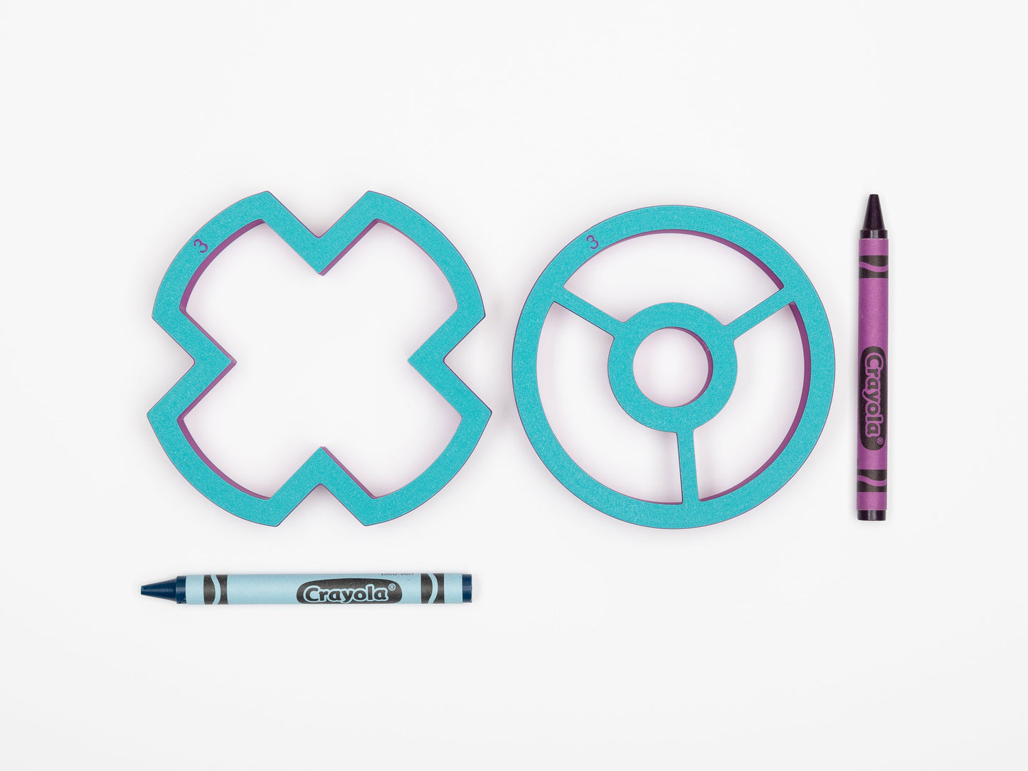 Chunky X and O Cookie Cutters (Individually or Set of 2)
