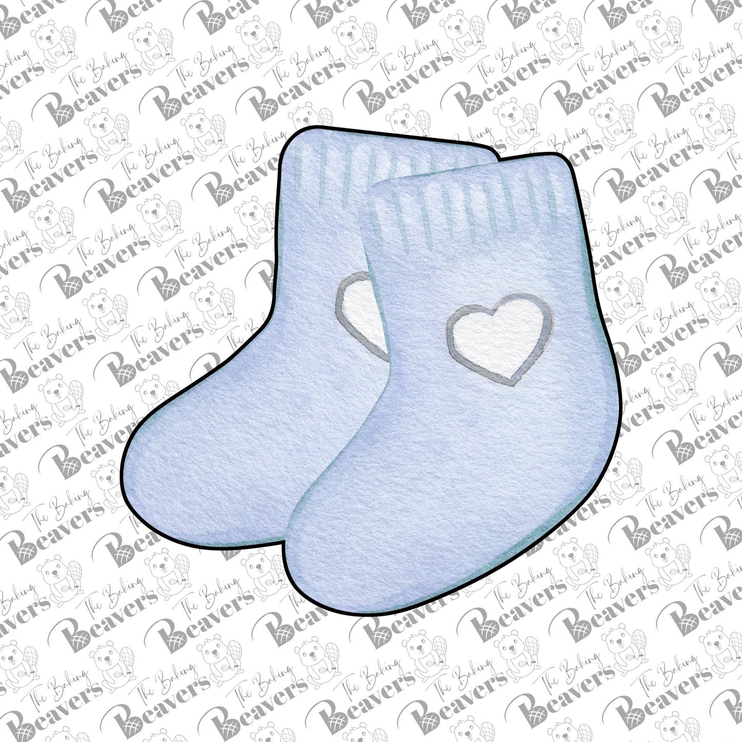 Baby Socks Cookie Cutter