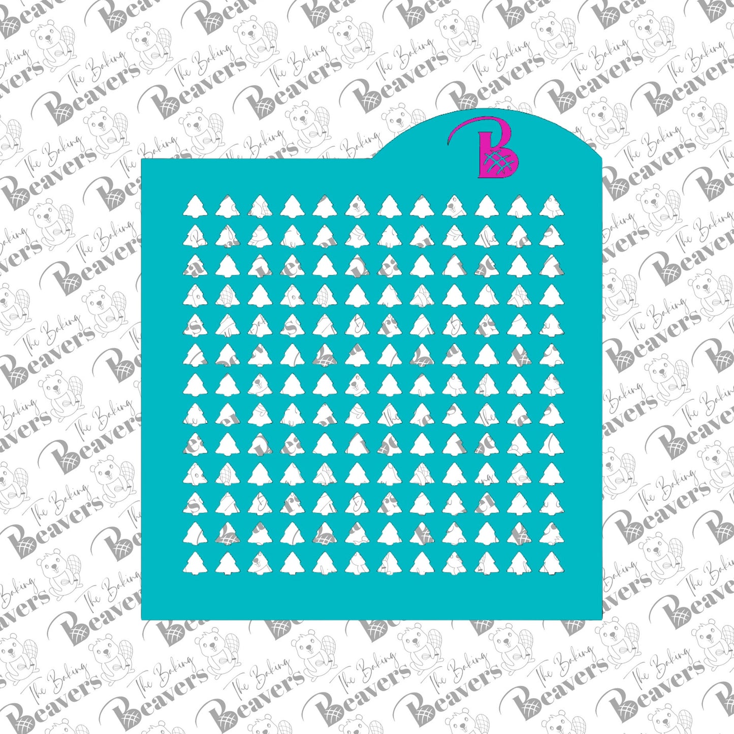 Christmas Tree Sprinkle Stencils (2 size options)
