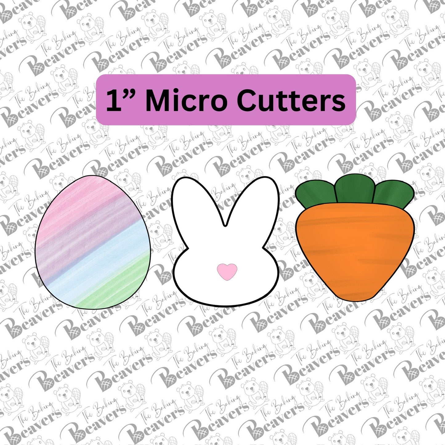 Easter Tic Tac Toe with Micro Cutter Playing Pieces Set