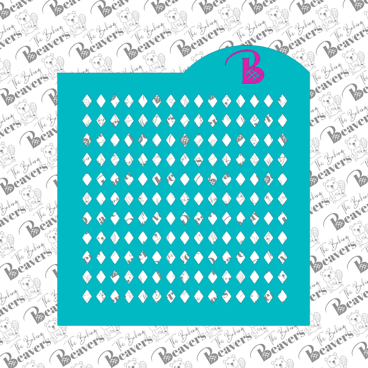 Diamond Sprinkle Stencils