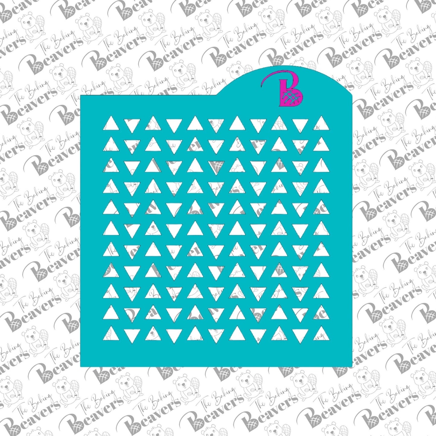 Triangle Sprinkle Stencils (Sm, Md, or Lg)