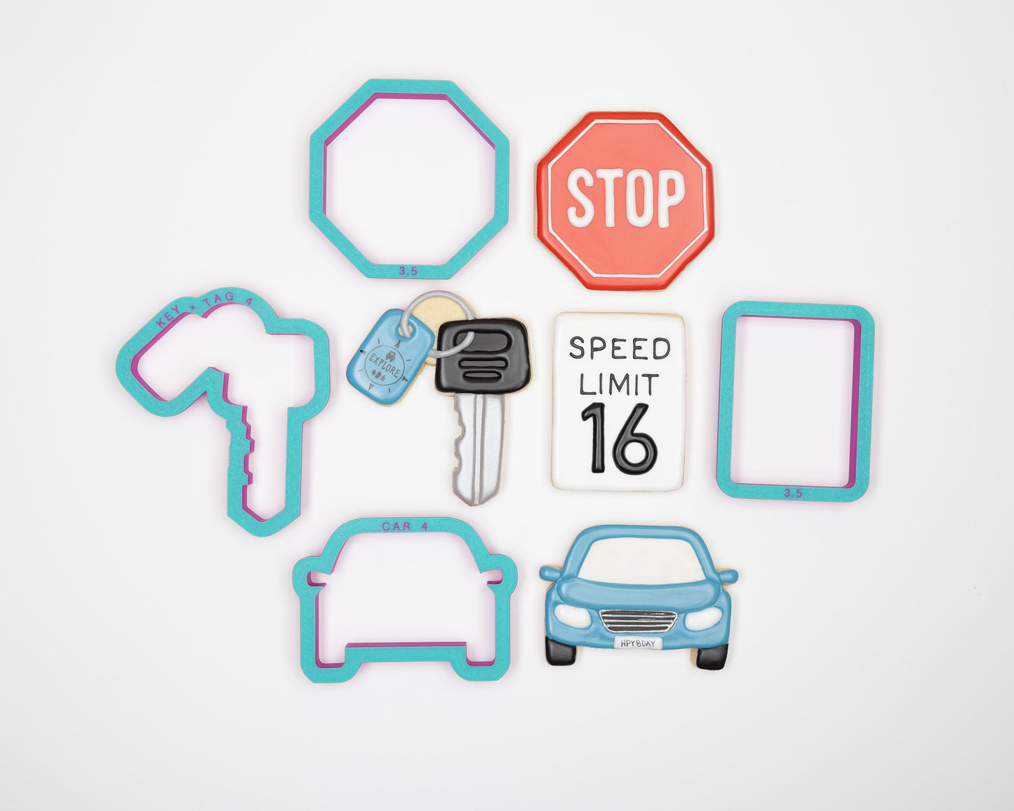 Stop Sign Cookie Cutter