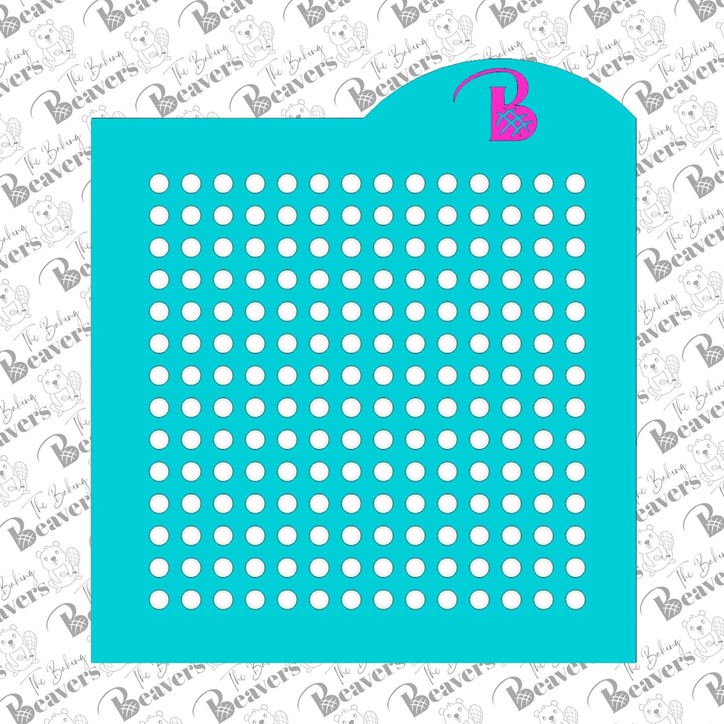Circle Sprinkle Stencil (Sm, Md, or Lg)