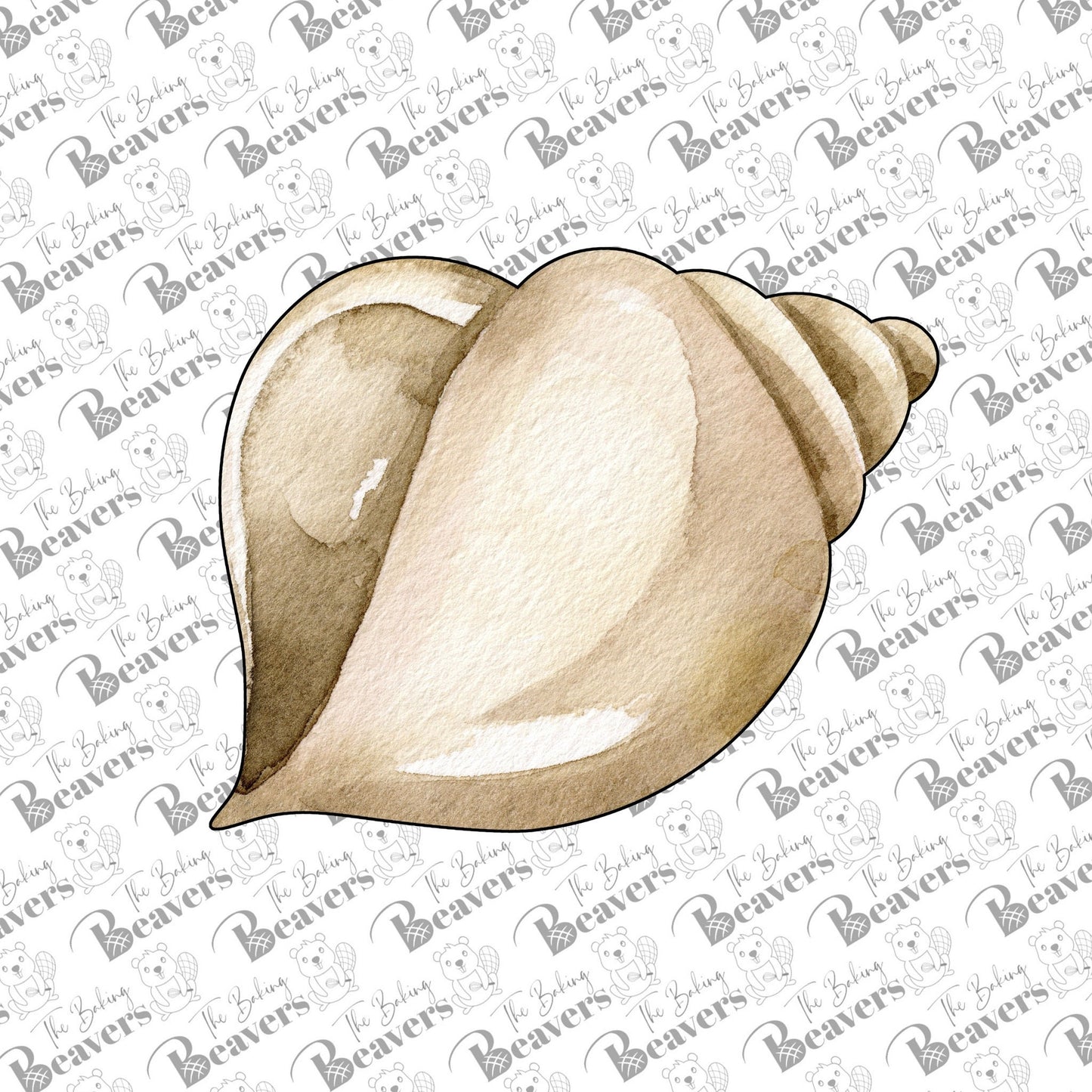 Conch Shell Cookie Cutter