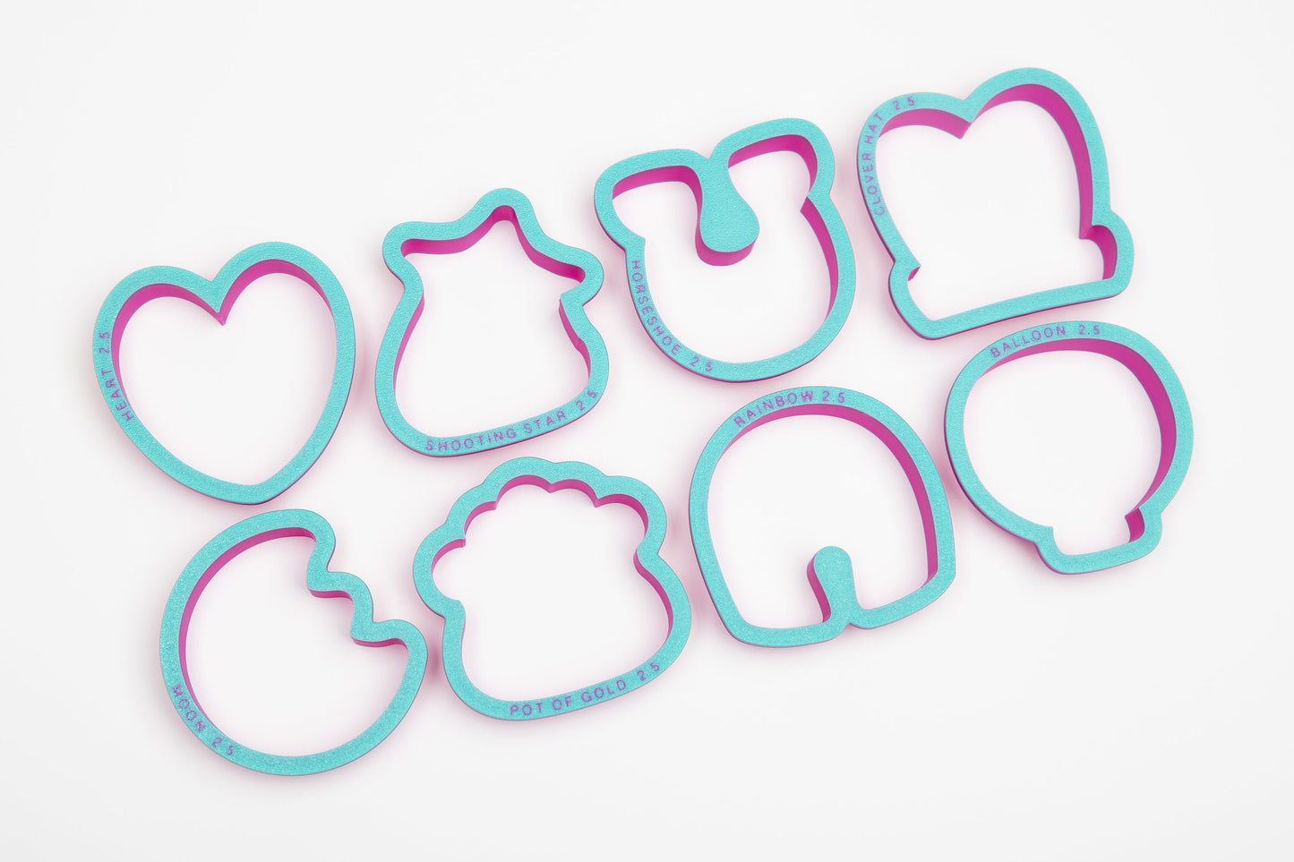Marshmallow Shapes Set of 8 Cookie Cutters